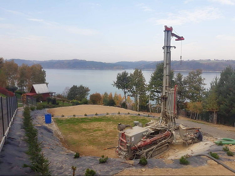 głębokości odwierty klientów usług ciepła